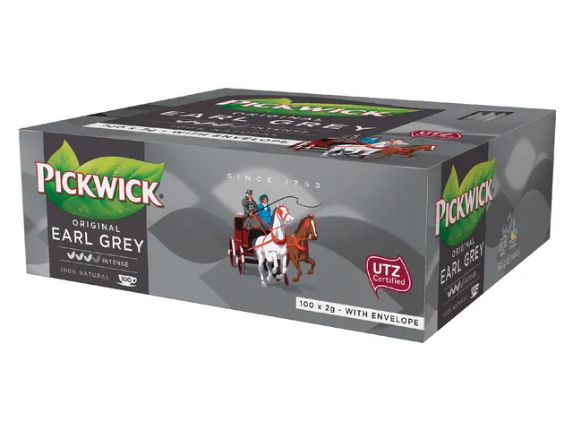 Thee Pickwick earl grey 100x2gr met envelop