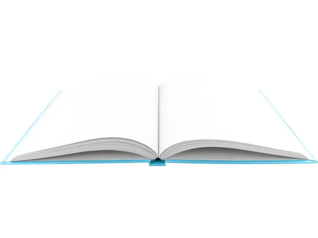 Dummyboek Kangaro A5 blauw pastel hard cover 80 blad blanco 100 grams