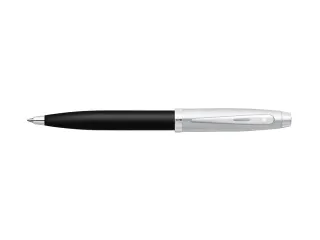 Balpen SHEAFFER 100 E9313 Glossy black barrel brushed chrome cap nicke - 1