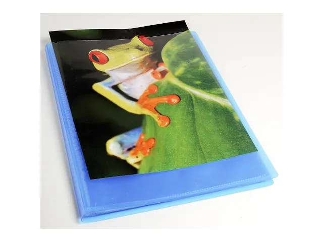 Showalbum Kreacover PP 20 tas A4 blauw