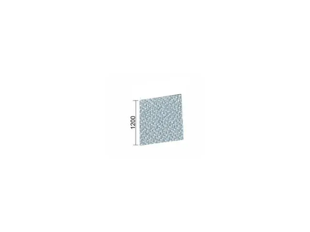 scheidingswand,v. kantoor-scheidingswand,textiel,HxB 1200x1000mm