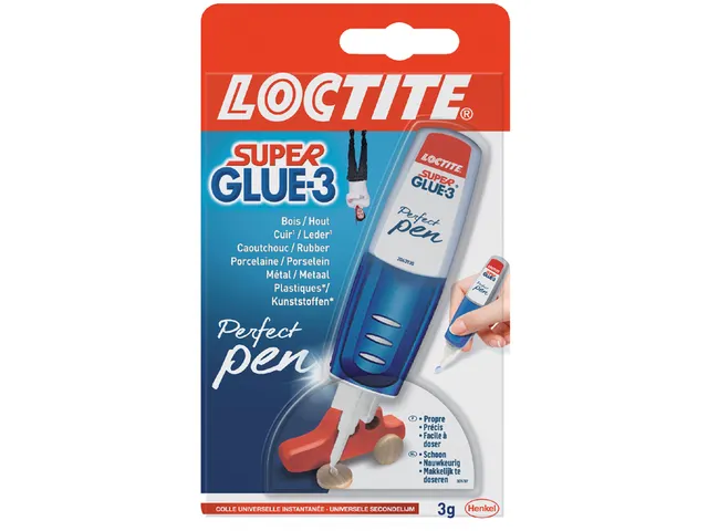 Secondelijm Loctite Perfect Pen 3 gram op blister