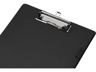 Klemplaat PVC A4 Zwart - 2