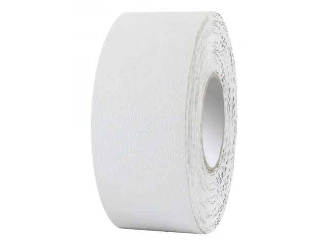 tape,vinyl,wit,band LxB 25mx75mm,met antislip-eigenschappen