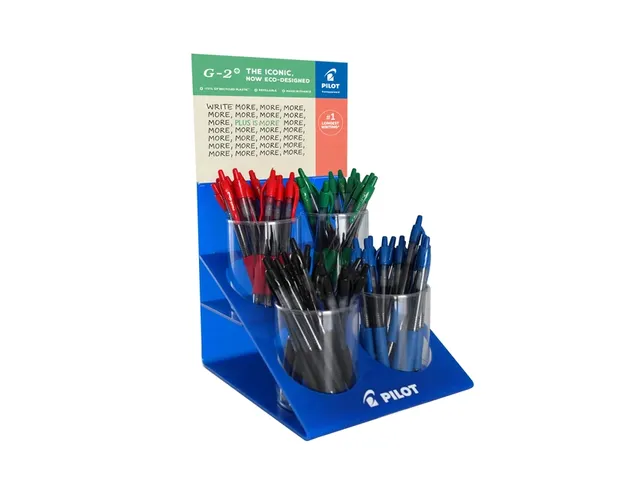 Gelschrijver PILOT BL-G2 Plus medium assorti display à 48 stuks