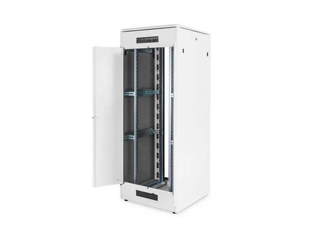 Netwerkkast Unique serie 42U 800x800 mm (BxD) Ral 7035