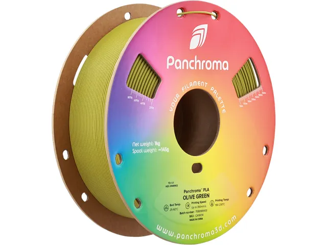 PLA Filament 1,75mm Olijf Groen 1kg Panchroma