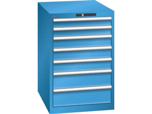 Ladenkast Key 850x564x725mm 7laden 75kg Ral5012