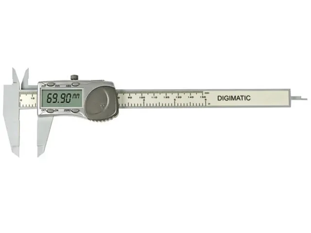 Digitale Schuifmaat Met Grote Display - 150 Mm / 6 Inch - Plastic