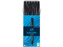 Balpen Schneider Fave medium zwart