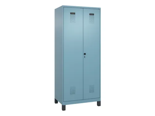PBM-locker,HxBxD 1950x800x500mm,2vak,vak B 400mm,draaigrendel
