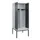 PBM-locker met bank,HxBxD 2120x800x815mm,2vak,vak B 400mm,draaigrendel