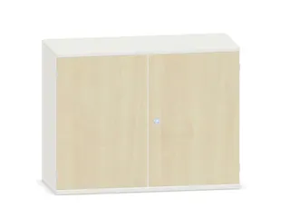 kantoorkast,HxBxD 770x1000x430mm,decor romp wit,decor front esdoorn - 2