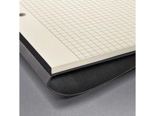 Bloc correspondance Sigel CONCEPTUM softcover A5 noir quadrillé