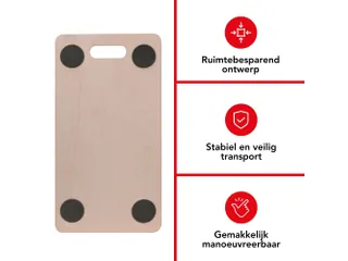 Meubelverplaatser 56x30cm Laadvermogen 150kg - 6