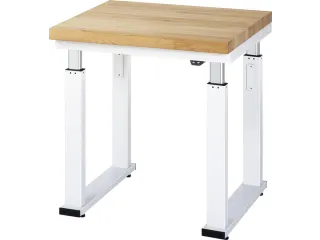 Werkbank elektrisch hoogte verstelbaar 740-1040x750x700mm beukblad - 2