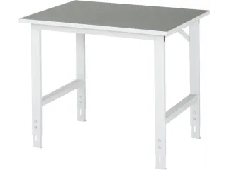 werkbank,HxBxD 760-1080x1050x800mm,houtblad,m. linoleumlaag - 2
