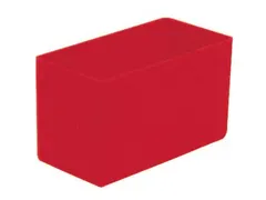 Inzetbak HxLxB 63x108x54mm Polystyreen Rood 50 stuks