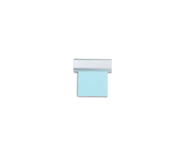 Klemlijst MAUL 113x40mm aluminium zelfklevend