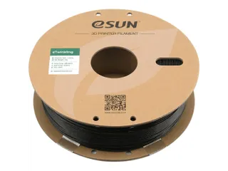 eSUN 3D printer Filament eTwinkling 1,75mm Zwart 1kg - 3