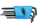 Jeu de tournevis d'angle dans un support 7 pièces TX T10-T40