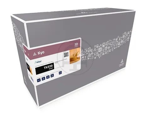 AS11320 Astar Kyocera TK320 FS toner zwart rebuilt 15.000pag chip