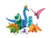 Hey Clay Klei set Dinos 15 delen