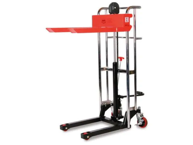 élévateur,force 400kg,plateforme Lxl 650x576mm,levage H 1210mm