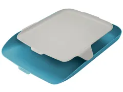 Brievenbak Leitz Cosy met desk organiser blauw A4