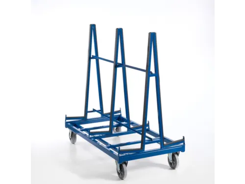 Platenwagen 1200kg Bxd 1600x800mm Dubbelzijdig Ral5010