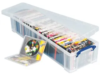 Opbergdoos 22 Liter 2 Divider Transparant - 3