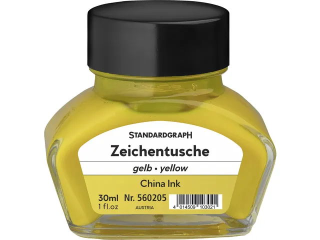 Tekeninkt Standardgraph 30ml geel