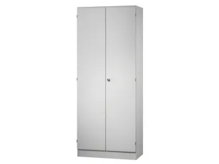 kantoorkast,HxBxD 2004x80x42mm,4xhouten vloer,5ordnerhoogte,stanggreep - 1