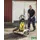 handtrekwagen,draagverm. 150kg,laadvl. LxB 820x650mm,houtplaat,zwart