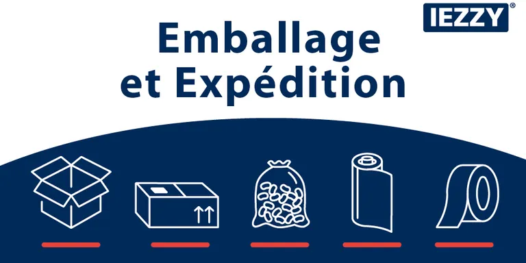 IEZZY: Solution abordable pour emballage et expédition!