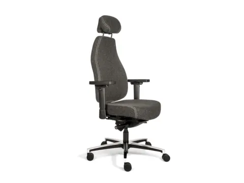 Bureaustoel Therapod X HR met Therapod Sense Fit technologie grijs