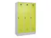locker voor scheiding van kleding,HxBxD 1950x1200x500mm,3vak