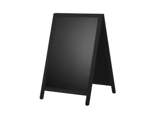 Krijt stoepbord Europel 660x1040 mm DELUX zwart - 3