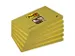 Memoblok Post-it 655 Super Sticky 76x127mm geel 6 stuks