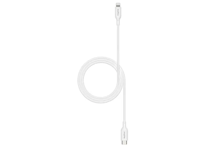 mophie essentials Lightning to USB-C | charging cable (1M), 1 m, Light