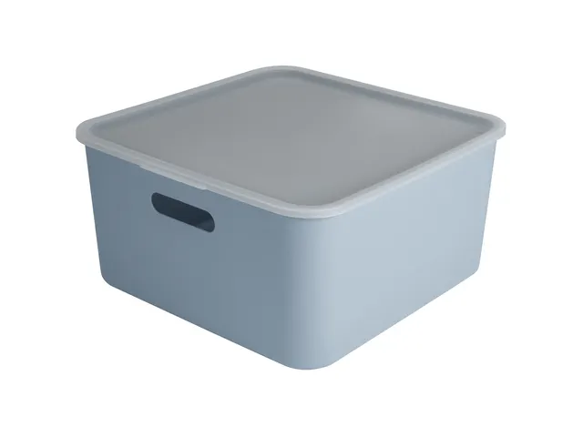 Opbergbox Sunware Home cube 12,5L blauw