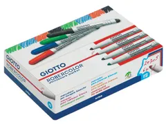 Robercolor whiteboardmarker maxi 7mm ronde punt, rood