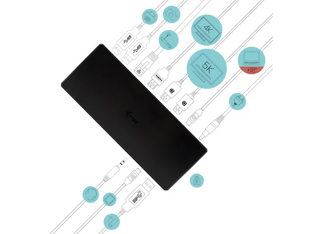 i-tec USB-C/Thunderbolt 3 Triple Display Docking Station