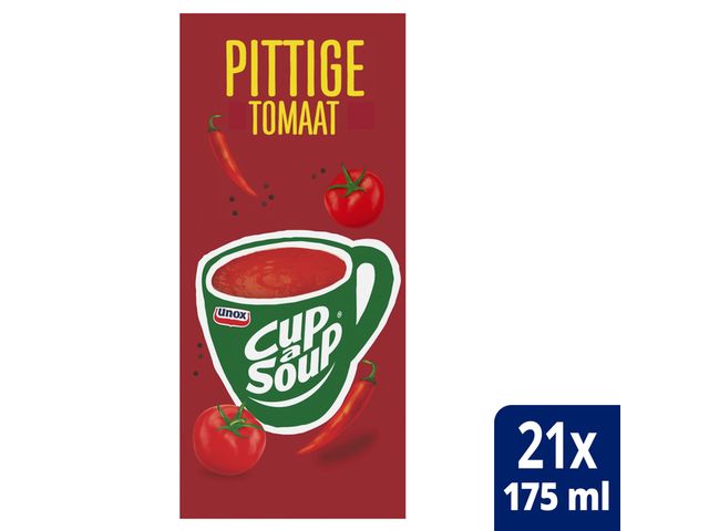 Cup-A-Soup Spicy Tomato 175 21 Zakjes | SoepOpHetWerk.nl