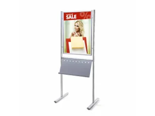 Infobord Design Standaard 25 mm Rechte Hoeken A1 - 2