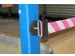 afzetsysteem voor wandmontage,m. 1riem(en),riem L 12m,paal H 215mm