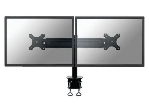 Monitorarm FPMA-D700D 2 Schermen 19-30 Inch met Klem Zwart