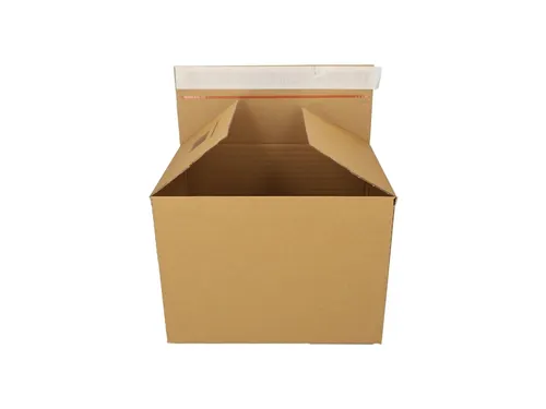 Quickbox verzenddoos verstelbare hoogte 304x216x220mm Bruin 10 stuks