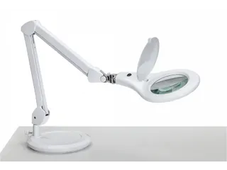 Loeplamp LED MAULmakro Wit met voet - 4
