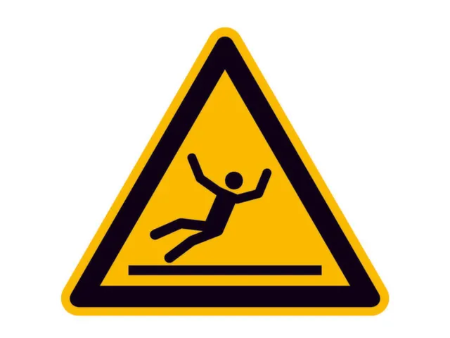 Waarschuwingsbord,V. Binnen/Buiten,Waarschuwing V. Uitglijden